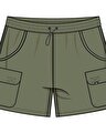 MTE OUTBOUNDS WINDBREAKER ŞORT Loden Green