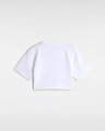 W STYLE 76 II CREW CROP SS TİŞORT White