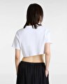 W STYLE 76 II CREW CROP SS TİŞORT White