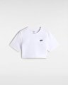 W STYLE 76 II CREW CROP SS TİŞORT White