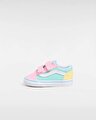 KÜÇÜK ÇOCUK OLD SKOOL CIRTCIRTLI AYAKKABI (1-4 YAŞ) Pastel Multi
