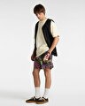 PRIMARY CRAZY PRINT LOOSE ELASTIC ŞORT Parisian Night