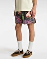 PRIMARY CRAZY PRINT LOOSE ELASTIC ŞORT Parisian Night