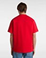 LEFT CHEST II LOOSE SS TİŞÖRT Racing Red