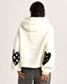 KAWAII SWEATER KAPÜŞONLU ÜST Marshmallow