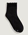 LETTUCE HAVE IT HALF CREW ÇORAP (1 ÇIFT) Black