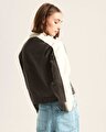 RYDEN BIKER CEKET Faded Black