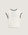 KARI TIE NECK TİŞÖRT Classic White/Black