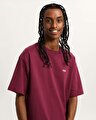 LEFT CHEST II LOOSE TİŞÖRT Burgundy