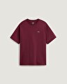LEFT CHEST II LOOSE TİŞÖRT Burgundy