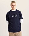 DETERMINED TİŞÖRT Navy/White