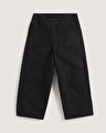BLAIRE CROPPED BARREL PANTOLON Black