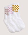 CLASSIC CHECK CREW ÇORAP (3 ÇİFT) Pink Dawn