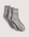 CLASSIC HALF CREW ÇORAP (3 ÇİFT) Heather Grey