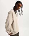 BLOCKED BOX CREW SWEATSHIRT Mushroom