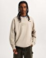 BLOCKED BOX CREW SWEATSHIRT Mushroom
