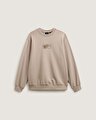 BLOCKED BOX CREW SWEATSHIRT Mushroom