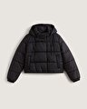 HILLGATE CROPPED PUFFER CEKET Black