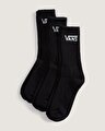 CLASSIC CREW ÇORAP (3 ÇİFT) Black