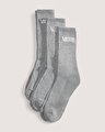 CLASSIC CREW ÇORAP (3 ÇİFT) Heather Grey