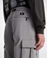 MTE SERVICE CARGO LOOSE TAPERED PANTOLON Frost Grey