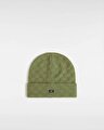 CHECK TALL CUFF BERE Loden Green