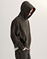 PREMIUM PULLOVER KAPÜŞONLLU ÜST Faded Black