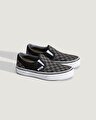 ÇOCUK CLASSIC SLIP-ON AYAKKABI (4-8 YAŞ) (Checkerboard) Blk/Pewter