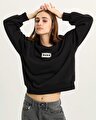 UPWORN RETRO CREW SWEATSHIRT Black