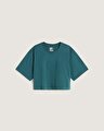 ELLIPSE RELAX CROP TİŞÖRT Mystic Moss