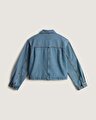 EMILY BOXY WORKWEAR CEKET Stonewash/Blue