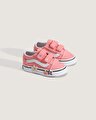 KÜÇÜK ÇOCUK OLD SKOOL V FLOWER AYAKKABI (1-4 YAŞ) Sunset Blush Pink