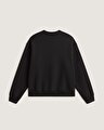 STRETCH LOGO SWEATSHIRT Black/White
