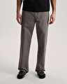 AUTHENTIC CHINO STRAIGHT PANTOLON Pewter