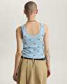 LILLY PRINTED ATLET Soft Slate