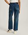 CHECK 5 MID RISE STRAIGHT PANTOLON Vintage Indigo