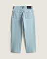 CHECK 5 MID RISE STRAIGHT PANTOLON Light Stonewash