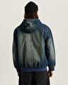 ELI WORKWEAR DENIM FERMUARLI CEKET Dirty Medium Indigo