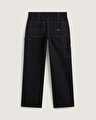 CHORE MID RISE STRAIGHT PANTOLON Black