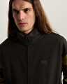 RETRO SPORT MOCK NECK FERMUARLI SWEATSHIRT Faded Black