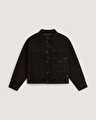 CHECK 5 DENIM TRUCKER CEKET Black/Vintage Cocoa