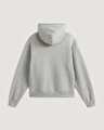 STRETCH LOGO FERMUARLU SWEATSHIRT Cement Heather