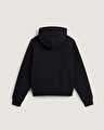 STRETCH LOGO FERMUARLU SWEATSHIRT Black/White