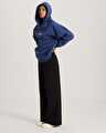 CALI STAMP OVERSIZE KAPÜŞONLU ÜST True Navy