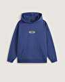 CALI STAMP OVERSIZE KAPÜŞONLU ÜST True Navy