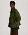 MOCK NECK FERMUARLI SWEATSHIRT Green Balsam