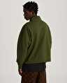 MOCK NECK FERMUARLI SWEATSHIRT Green Balsam