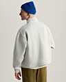 MOCK NECK FERMUARLI SWEATSHIRT Ash Heather