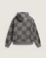 TONAL CHECK STRETCH LOGO KAPÜŞONLU ÜST Pewter