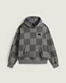 TONAL CHECK STRETCH LOGO KAPÜŞONLU ÜST Pewter